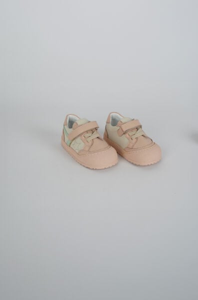 4690 Barefoot Çocuk Hakiki Deri Spor Ayakkabı Pudra - 29