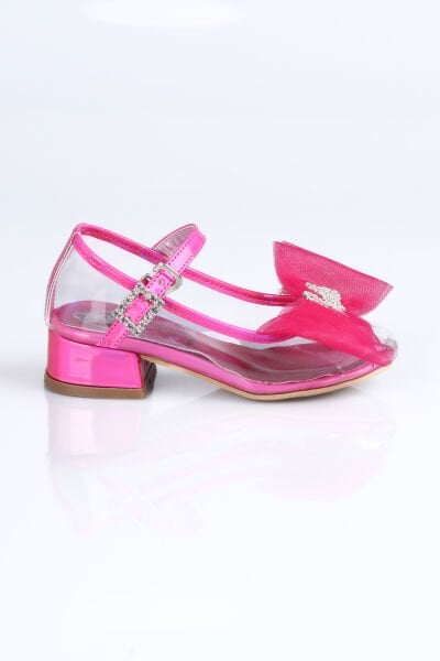 H.06 Şeffaf Topuklu Abiye Ayakkabı