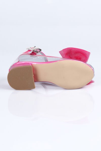 H.06 Şeffaf Topuklu Abiye Ayakkabı