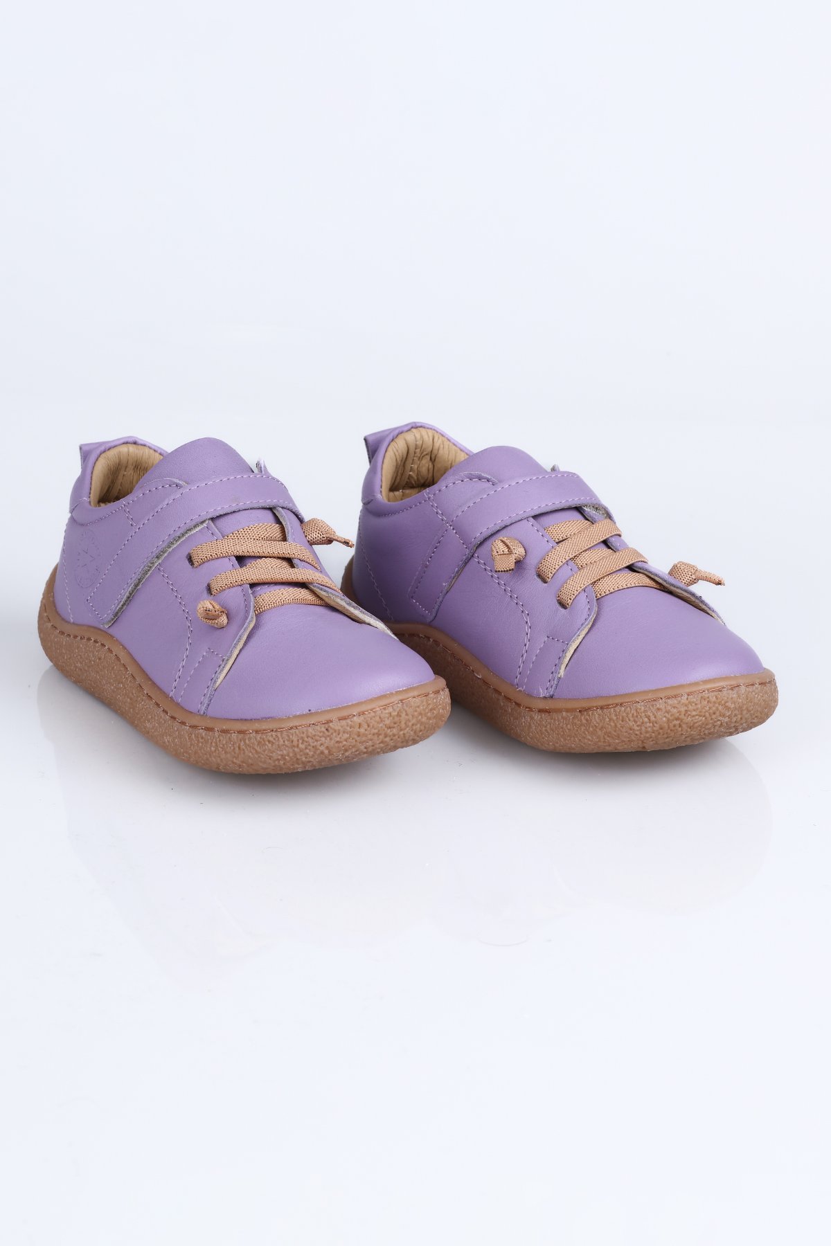 4004 Hakiki Deri Barefoot Ayakkabı B. Lila - 21