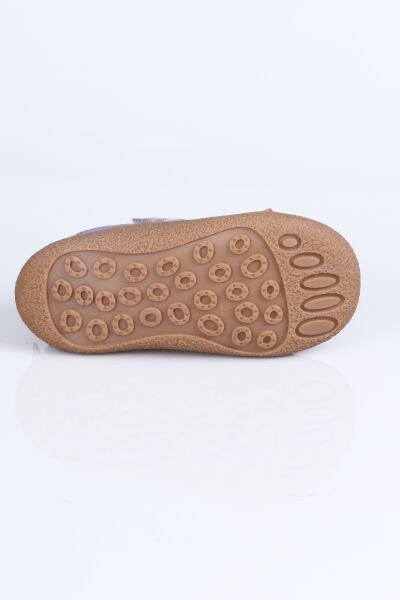4004 Hakiki Deri Barefoot Ayakkabı B. Lila - 24