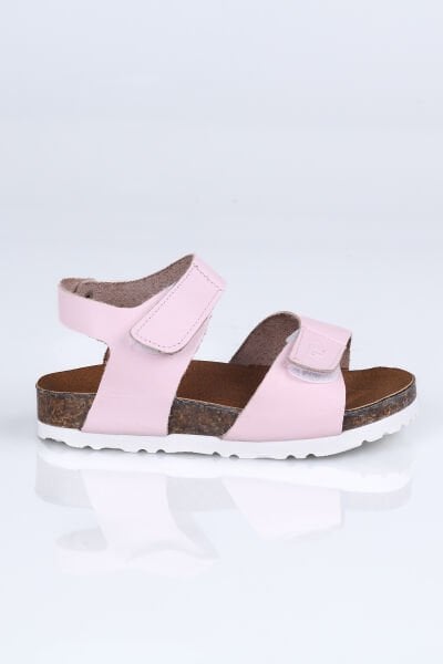 K.1051 Hakiki Deri Mantar Taban Sandalet B.