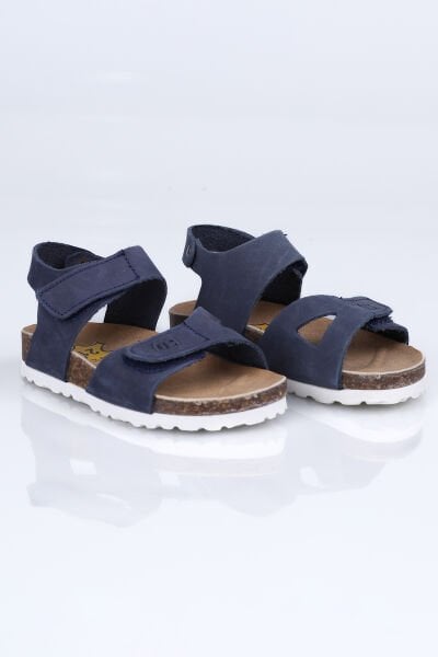 K.1051 Hakiki Deri Mantar Taban Sandalet B.