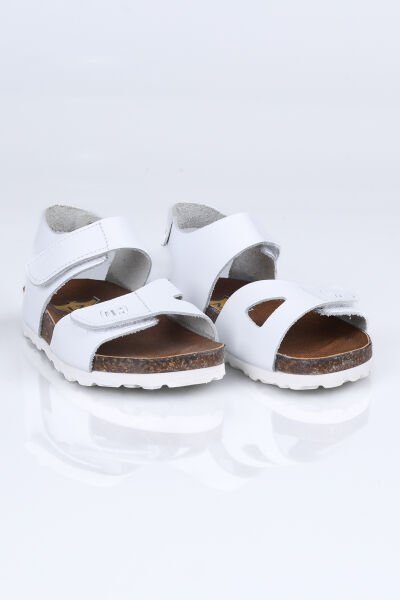 K.1051 Hakiki Deri Mantar Taban Sandalet B.