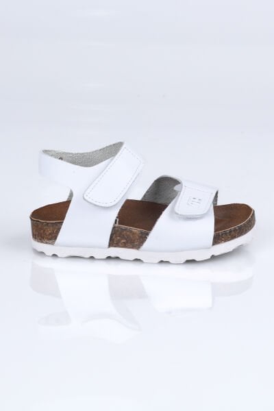 K.1051 Hakiki Deri Mantar Taban Sandalet B.