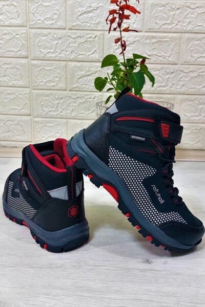 Fuller Bot HI 1PR SİYAH-KIRMIZI - 35