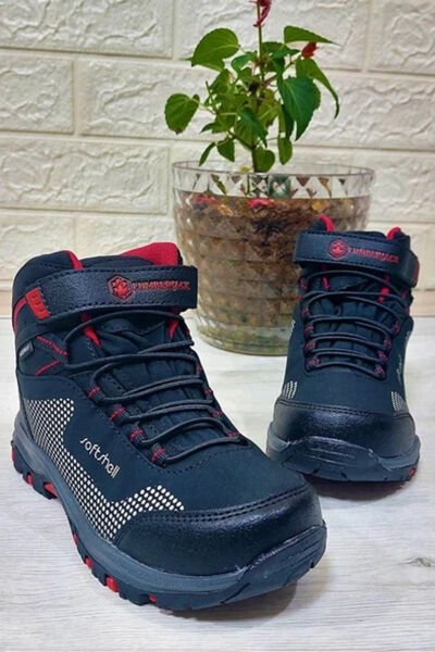 Fuller Bot HI 1PR SİYAH-KIRMIZI - 35