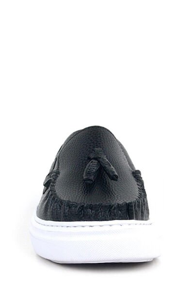 3404 Kalın Tabanlı Loafer Ayakkabı F.G. Siyah - 40