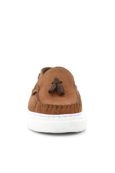 3404 Kalın Tabanlı Loafer Ayakkabı F.G. Taba - 31