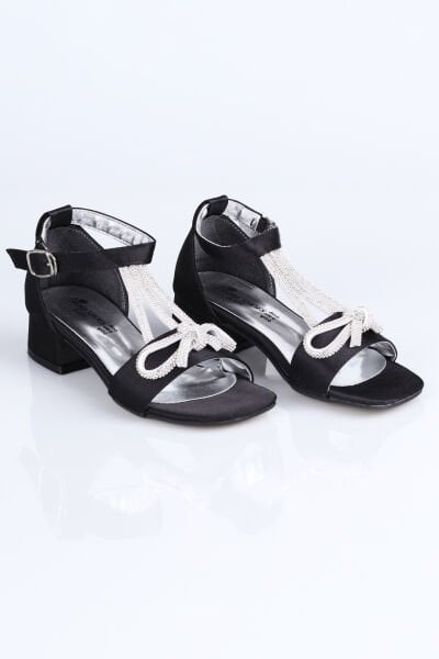 H.100 Fiyonklu Topuklu Ayakkabı