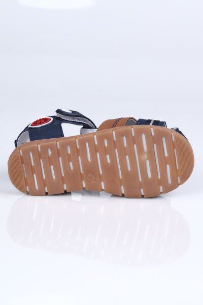 6500 Sandalet B. LACİVERT-TABA - 25