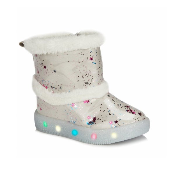 Kız Çocuk Işıklı Bot 220.P20K.108 COMET P. Beyaz - 30