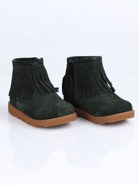 094 Hakiki Deri Püsküllü Bot B.