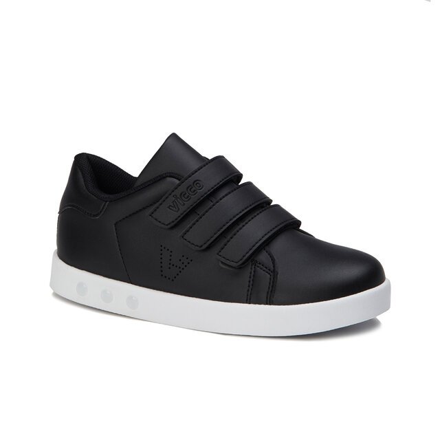 Unisex Çocuk Spor Ayakkabı 313.F19K.100 OYO 3 CIRTLI F. Siyah-Beyaz - 34