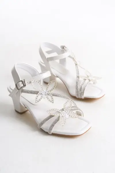 K.07 Kelebek Detaylı Abiye Ayakkabı F.