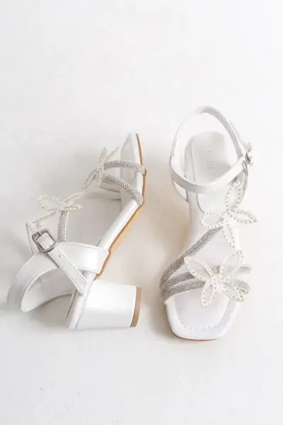 K.07 Kelebek Detaylı Abiye Ayakkabı F.