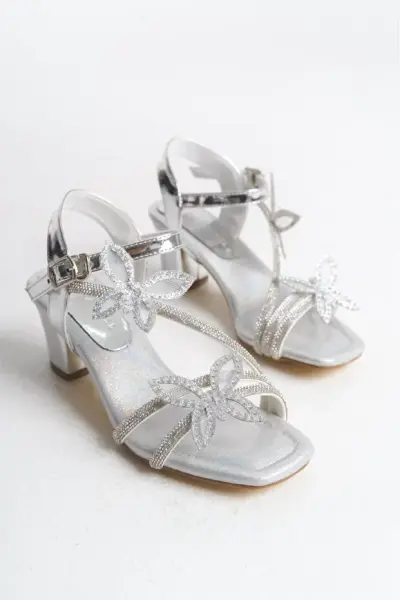 K.07 Kelebek Detaylı Abiye Ayakkabı F.