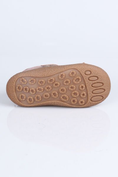 4004 Hakiki Deri Barefoot Ayakkabı B. Pudra - 22
