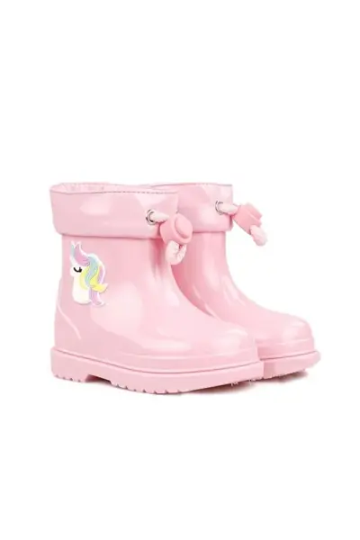 Bimbi Unicornio Su Geçirmez Çocuk Yağmur Çizmesi Rosa - 23