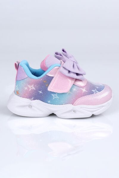 C.24002 Işıklı Fiyonklu Spor Ayakkabı P.