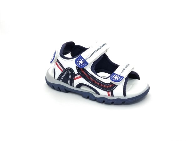 Erkek Çocuk Cırtlı Sandalet (26-30 Numara Aralığı)  K-1004 Beyaz - 30