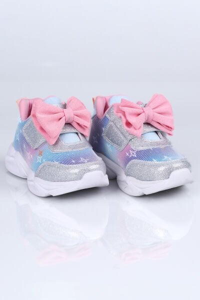 C.24002 Işıklı Fiyonklu Spor Ayakkabı B.