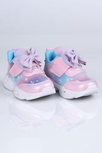 C.24002 Işıklı Fiyonklu Spor Ayakkabı B.