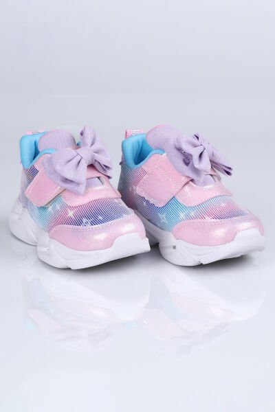 C.24002 Işıklı Fiyonklu Spor Ayakkabı B.