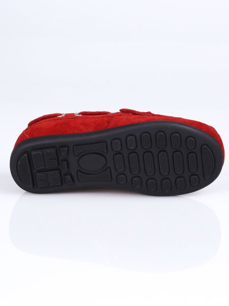 LF01 Hakiki Deri Loafer Ayakkabı B.P.F. Kırmızı - 23
