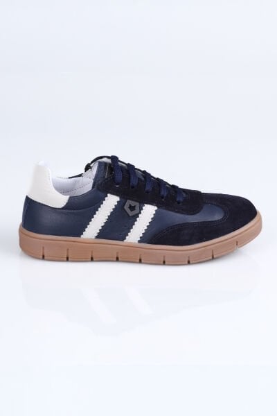 5085 Hakiki Deri fermuarlı Spor Ayakkabı F.