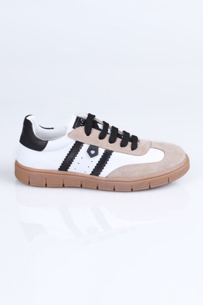 5085 Hakiki Deri fermuarlı Spor Ayakkabı F.