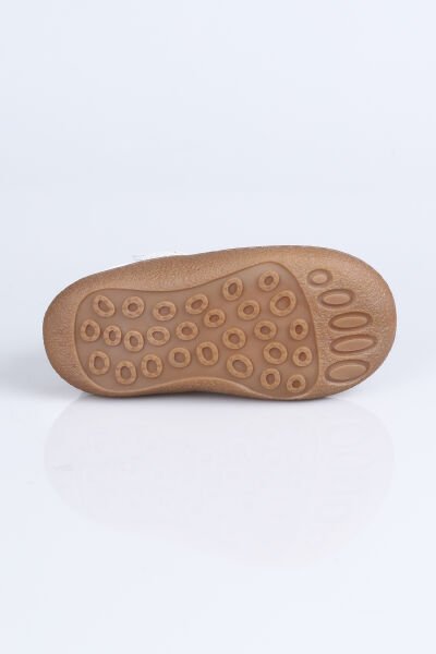 3004 Hakiki Deri Barefoot Ayakkabı P. Beyaz - 27
