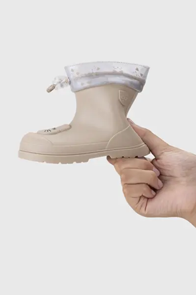 Mendi Gato Çocuk Yağmur Çizmesi Beige - 27