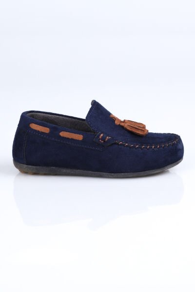 K.700 Loafer Ayakkabı P. LACİVERT-TABA - 26