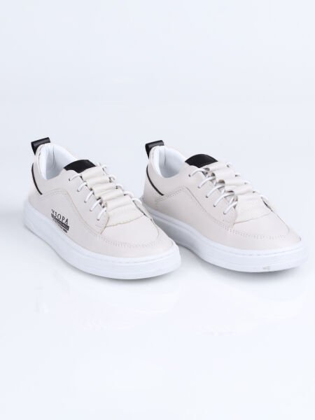 2409 Hakiki Deri Lastikli Spor Ayakkabı F.