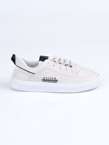 2409 Hakiki Deri Lastikli Spor Ayakkabı F.