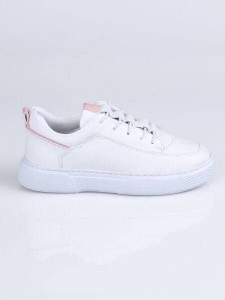 2409 Hakiki Deri Lastikli Spor Ayakkabı F.