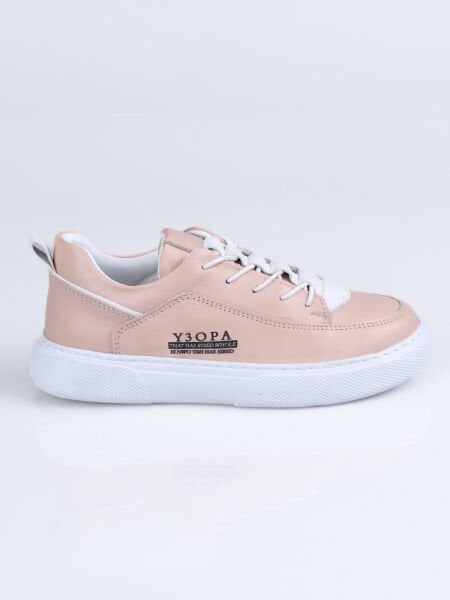 2409 Hakiki Deri Lastikli Spor Ayakkabı F.