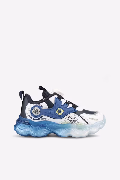 346.B26K.139 Tami Erkek Çocuk Işıklı Sneaker Spor Ayakkabı B. Lacivert - 22