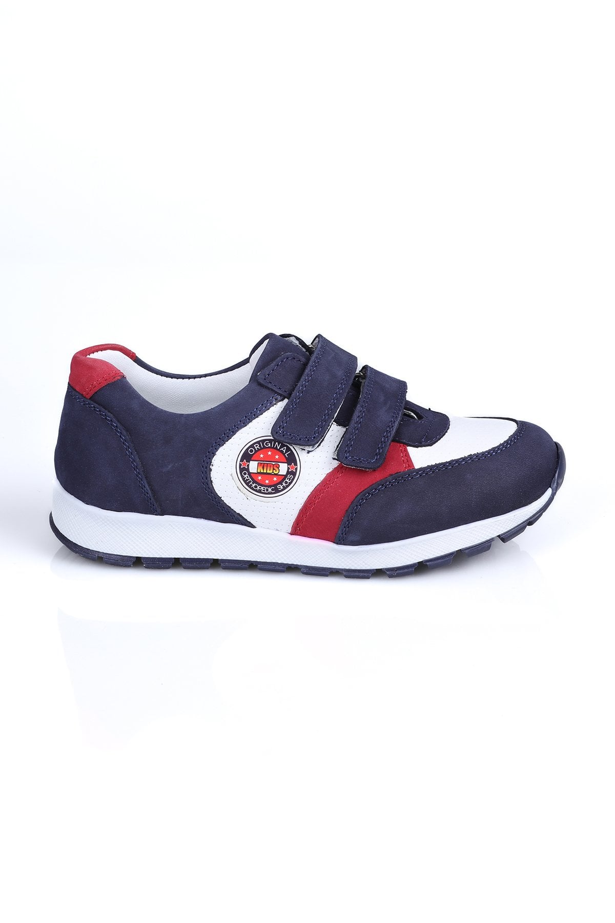 Hakiki Deri Original Brand B. Lacivert-Beyaz - 24