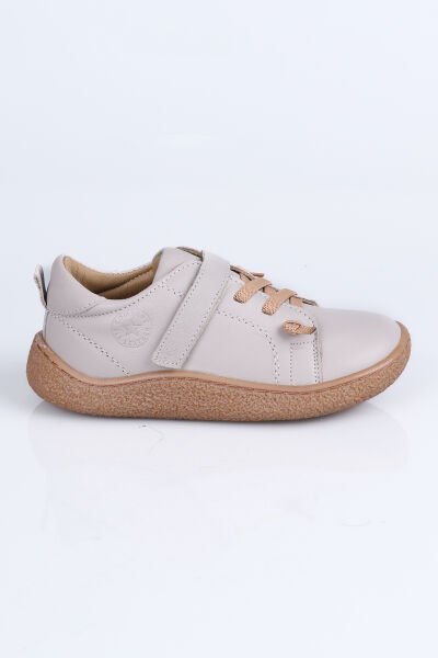4004 Hakiki Deri Barefoot Ayakkabı P. Bej - 31