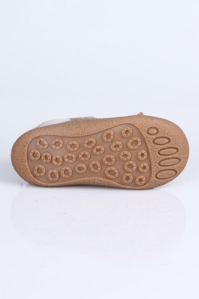 4004 Hakiki Deri Barefoot Ayakkabı P. Bej - 31