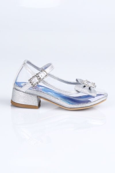 H.05 Şeffaf Topuklu Abiye Ayakkabı