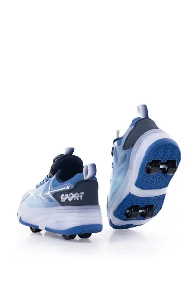 1801 Patenli Spor Ayakkabı P. Lacivert - 30