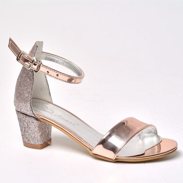 K.058 Tek Bantlı Topuklu Ayakkabı