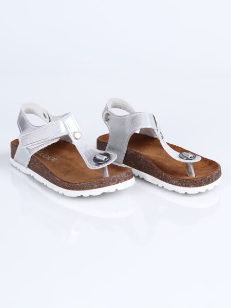 MAN326 Hakiki Deri Mantar Taban Sandalet P.F.