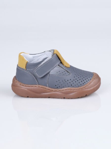 S.012 Hakiki Deri Direkli Sandalet İ.B.