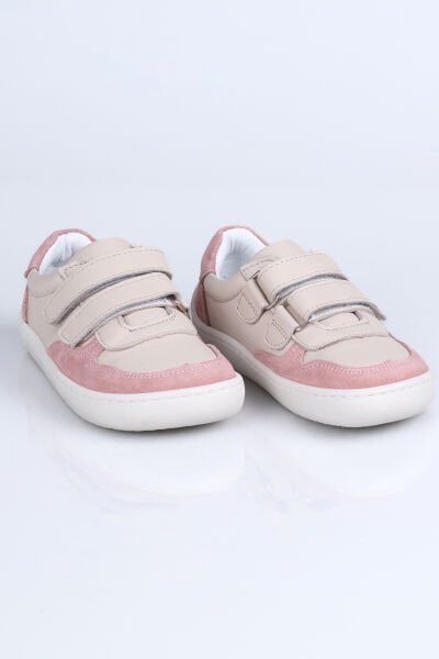 K.5000 BareFoot Hakiki Deri Spor Ayakkabı İ.B.P. Kot-Bej - 23