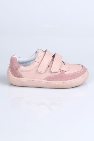 K.5000 BareFoot Hakiki Deri Spor Ayakkabı F. Bej-Taba - 32