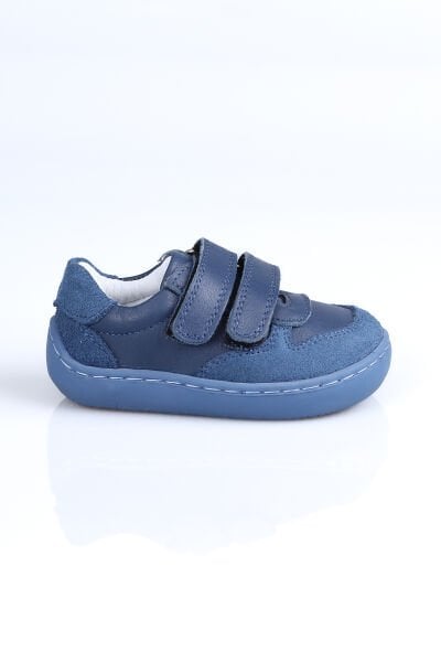 K.5000 BareFoot Hakiki Deri Spor Ayakkabı F. Bej-Taba - 32